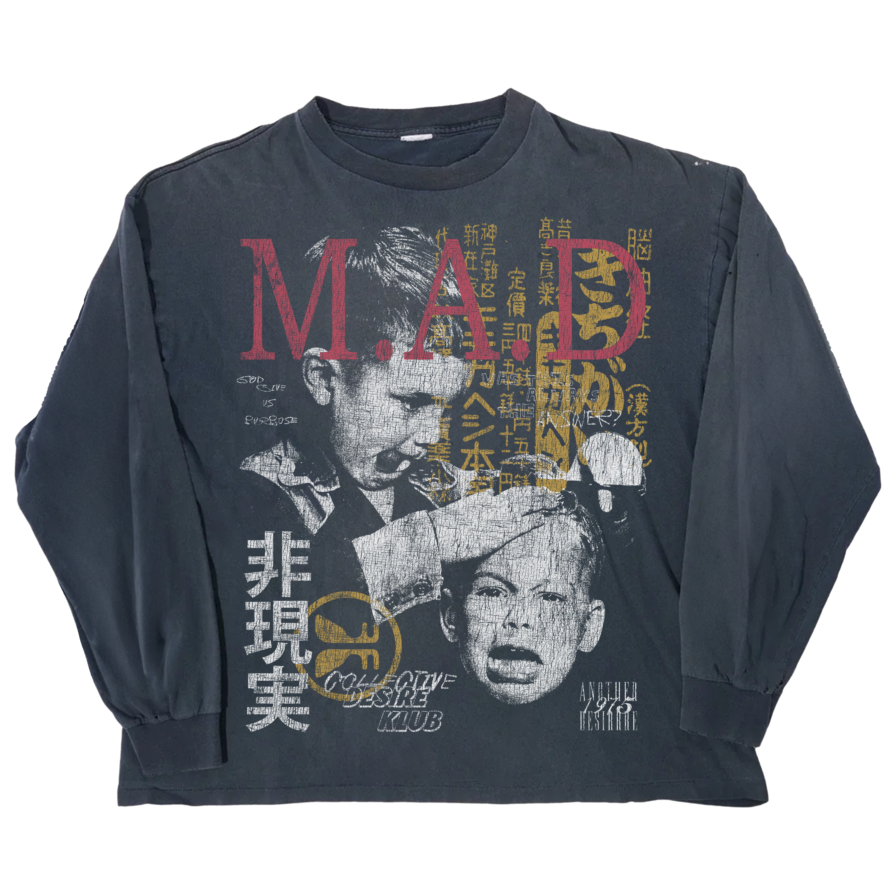 Mutually Assured L/S Tee - Blue
