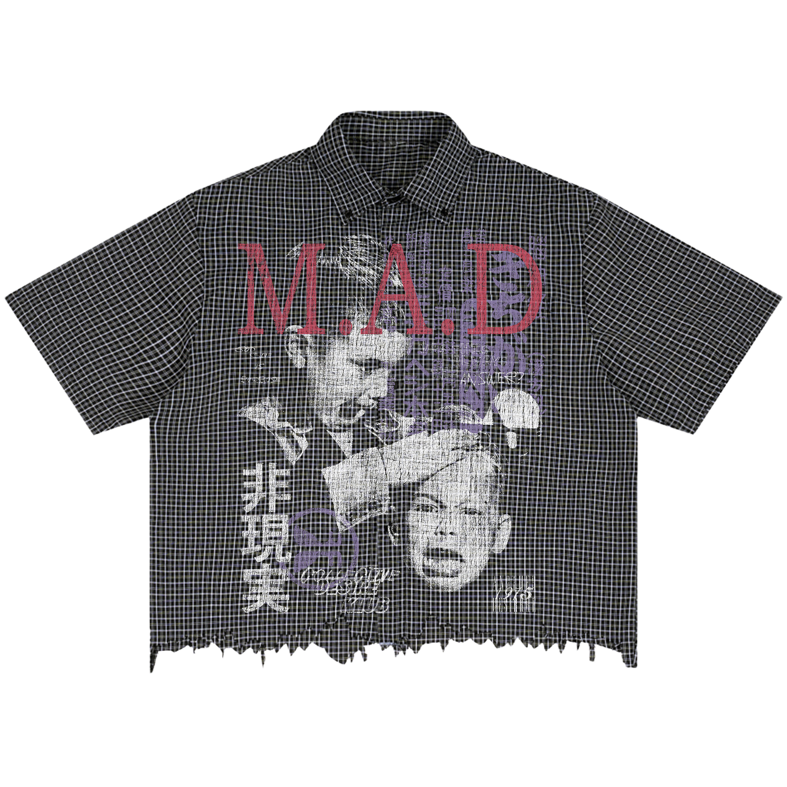 Mutually Assured Distress Button Up