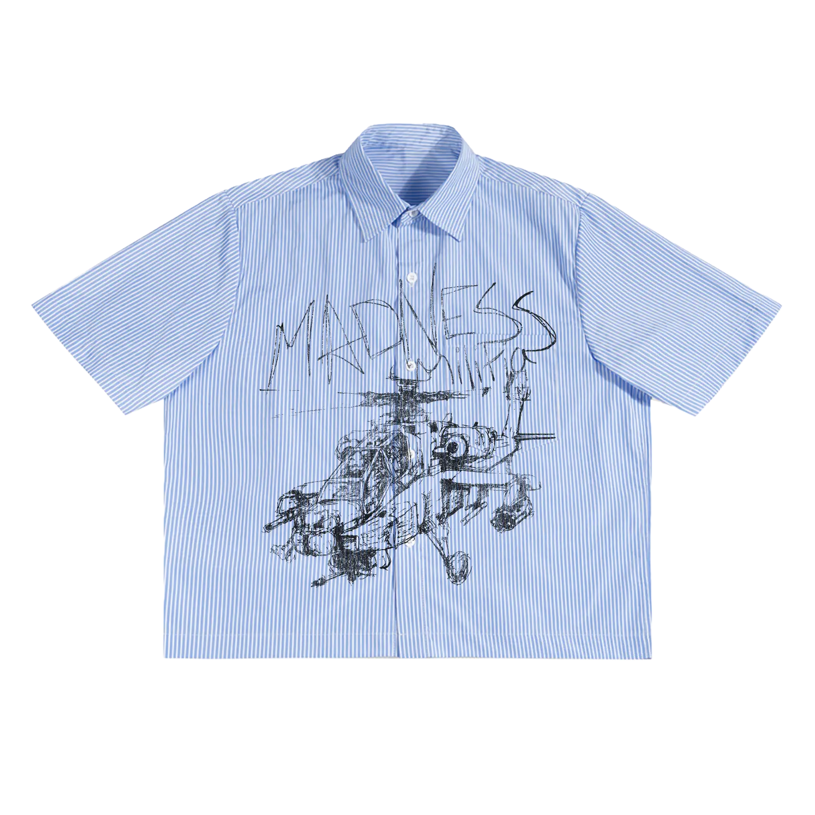 Mad Militia Boxy Button Up WorksOfMadness