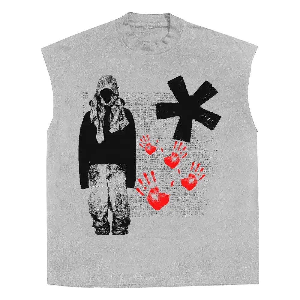 War Sleeveless Tee WorksOfMadness