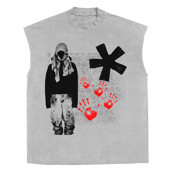 War Sleeveless Tee WorksOfMadness