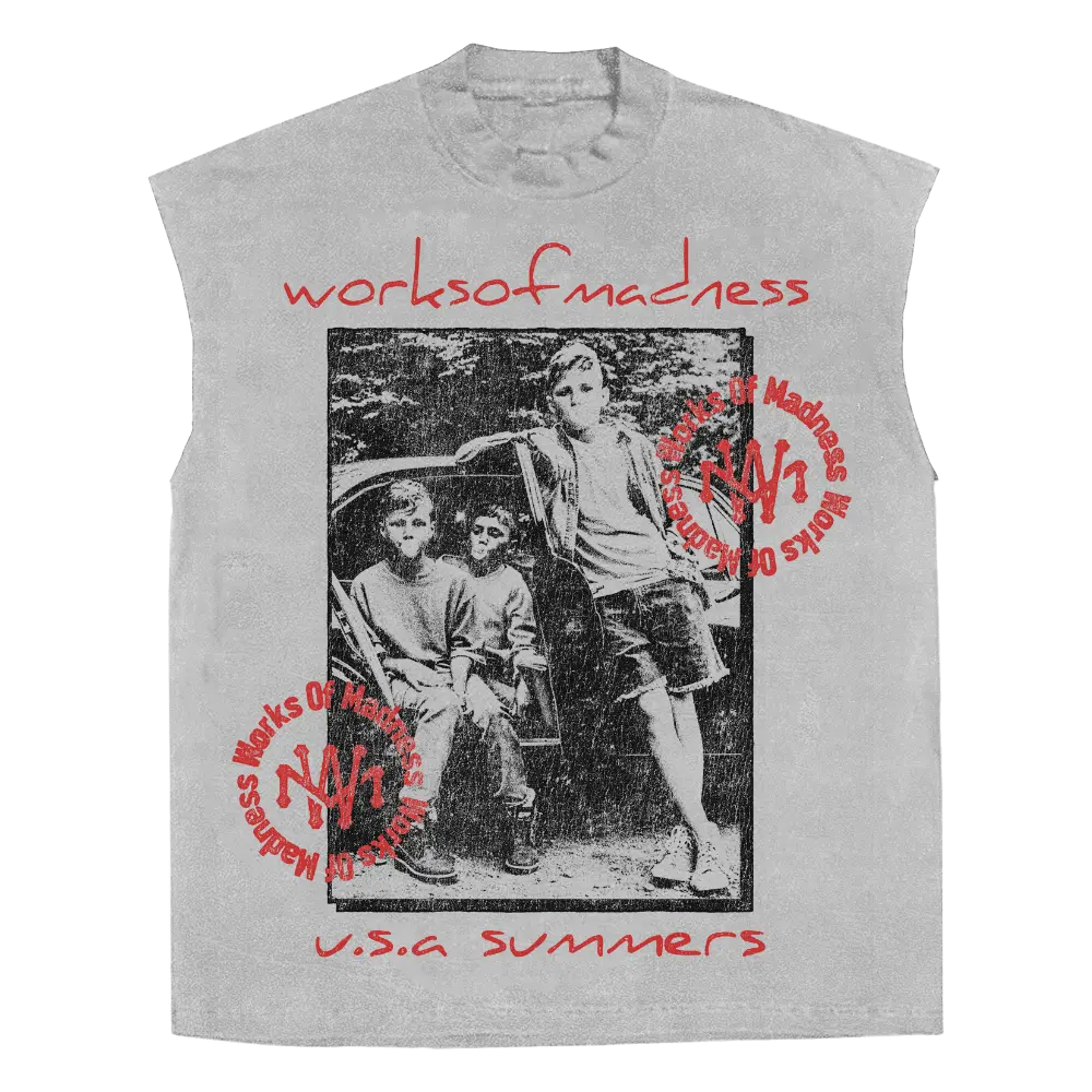 Mad Summers Sleeveless Tee (Copy) WorksOfMadness