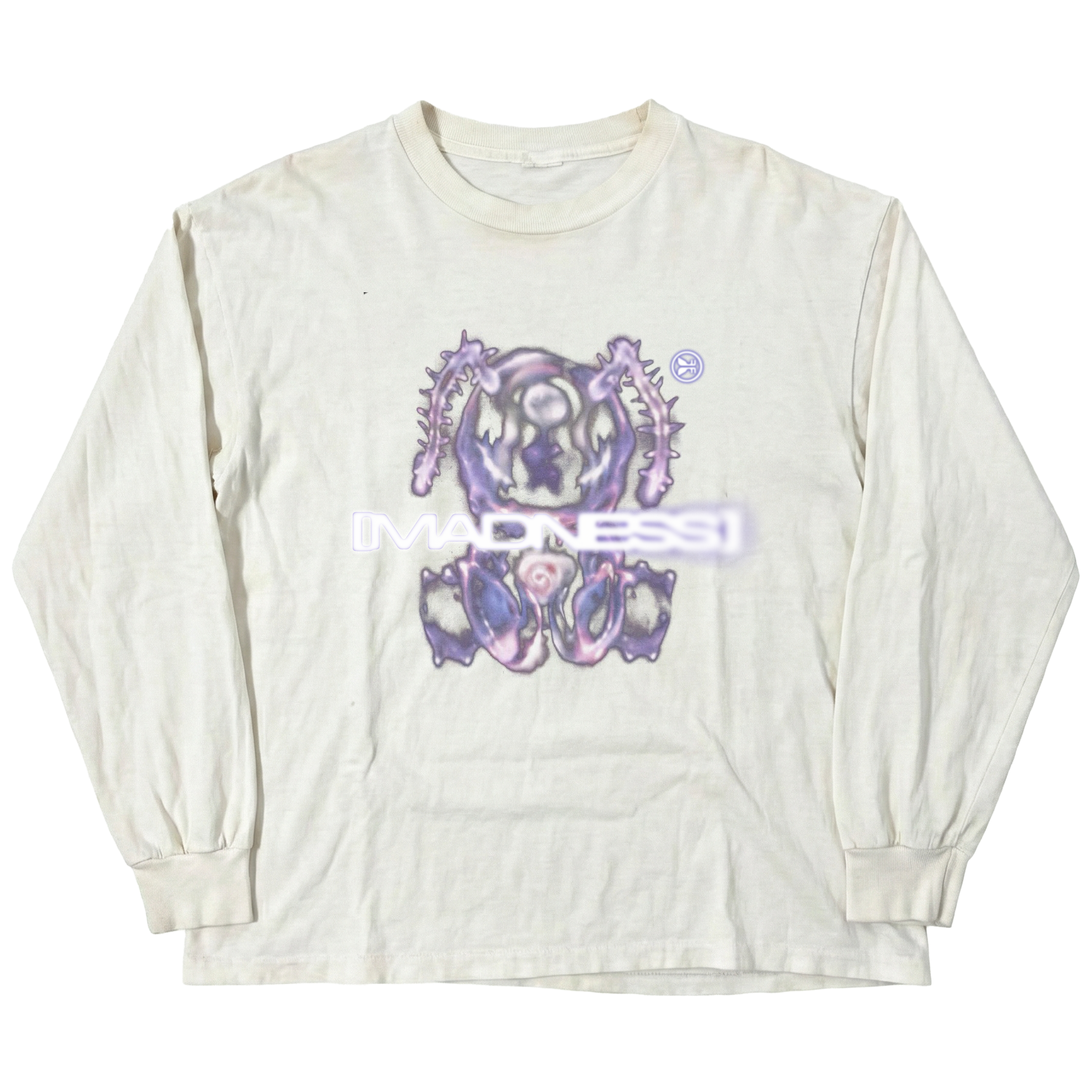 Mad Entity L/S Tee - White