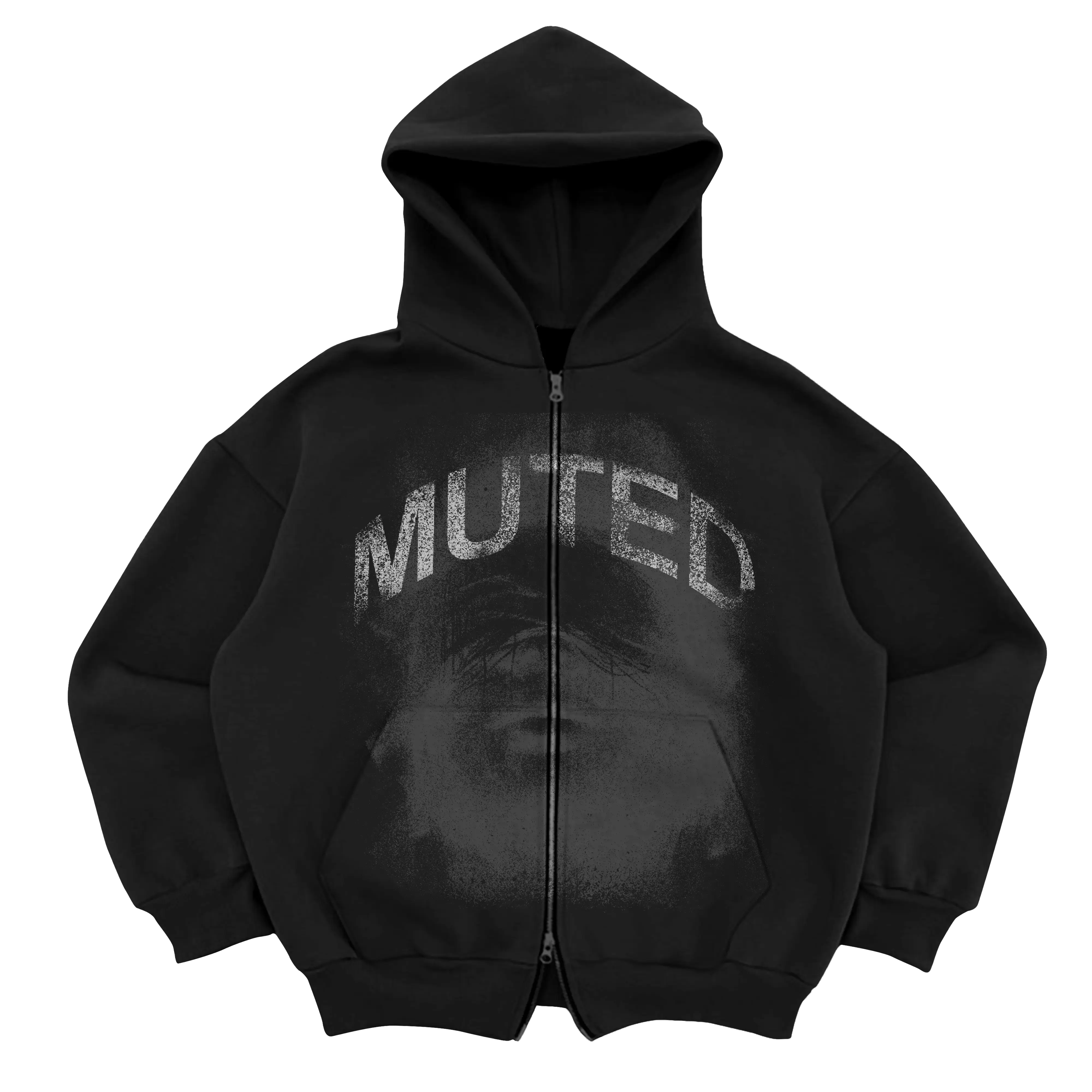 Muted Premium Zip Up (Copy) WorksOfMadness