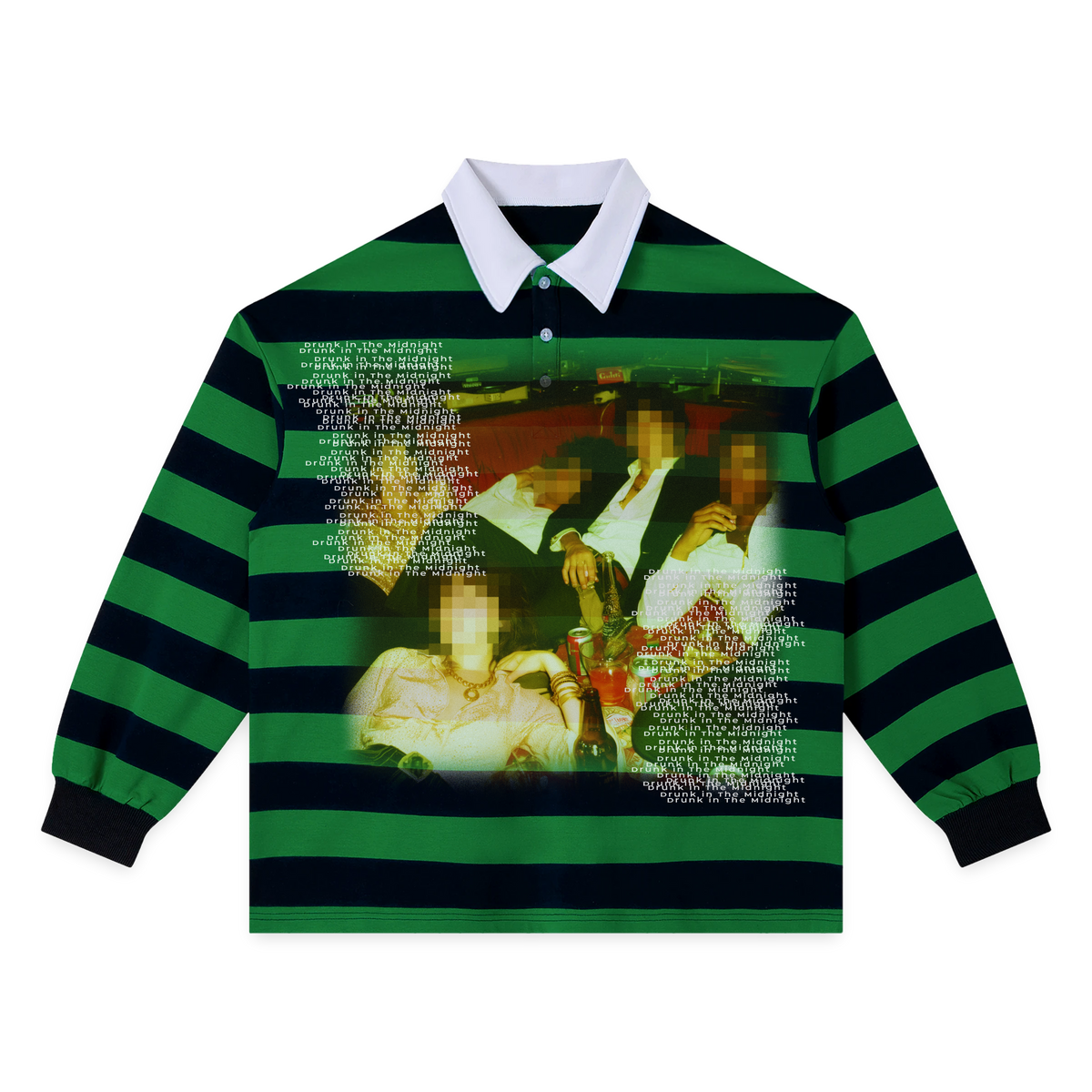 Mafia Stripe Polo - Green