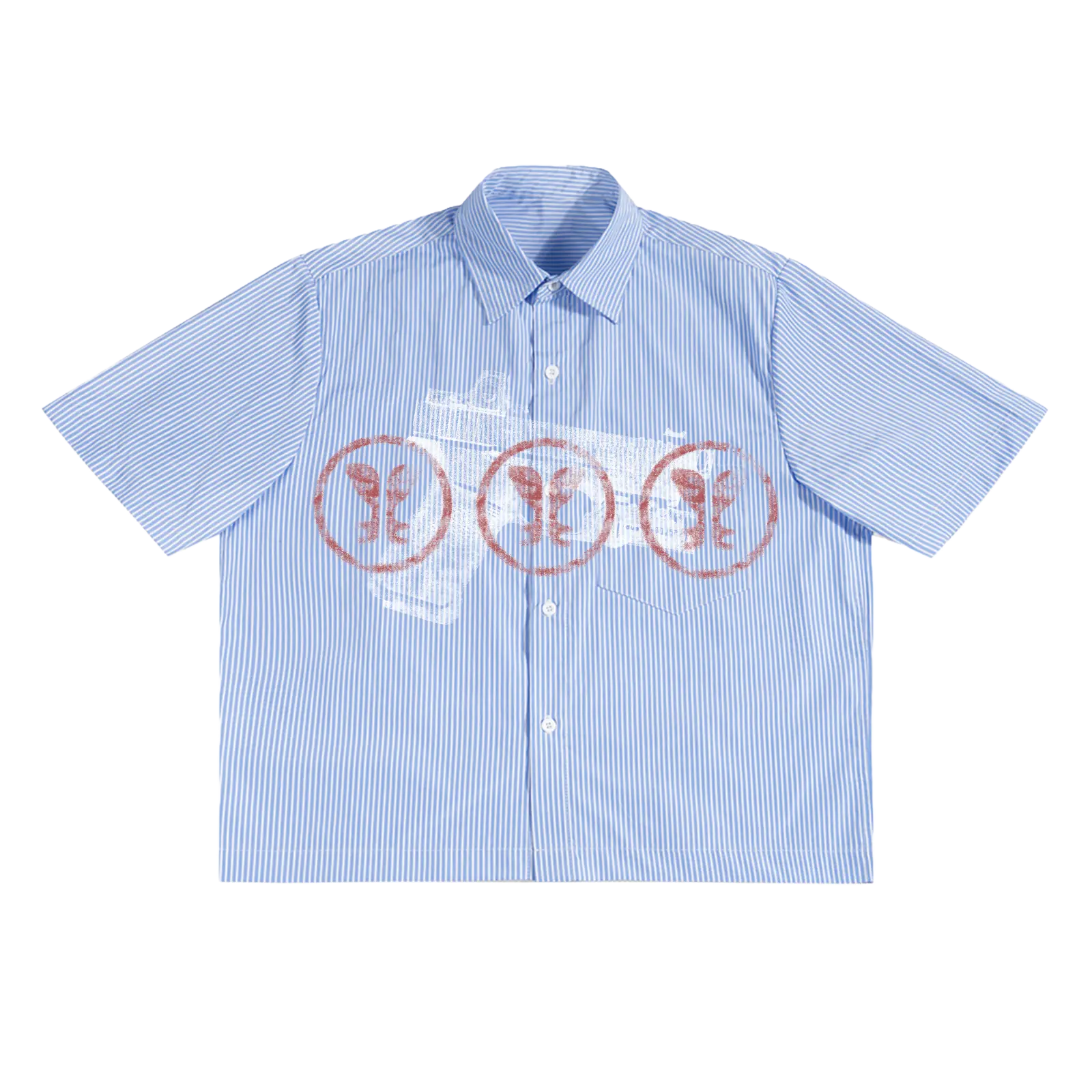Marked Target Boxy Button Up WorksOfMadness