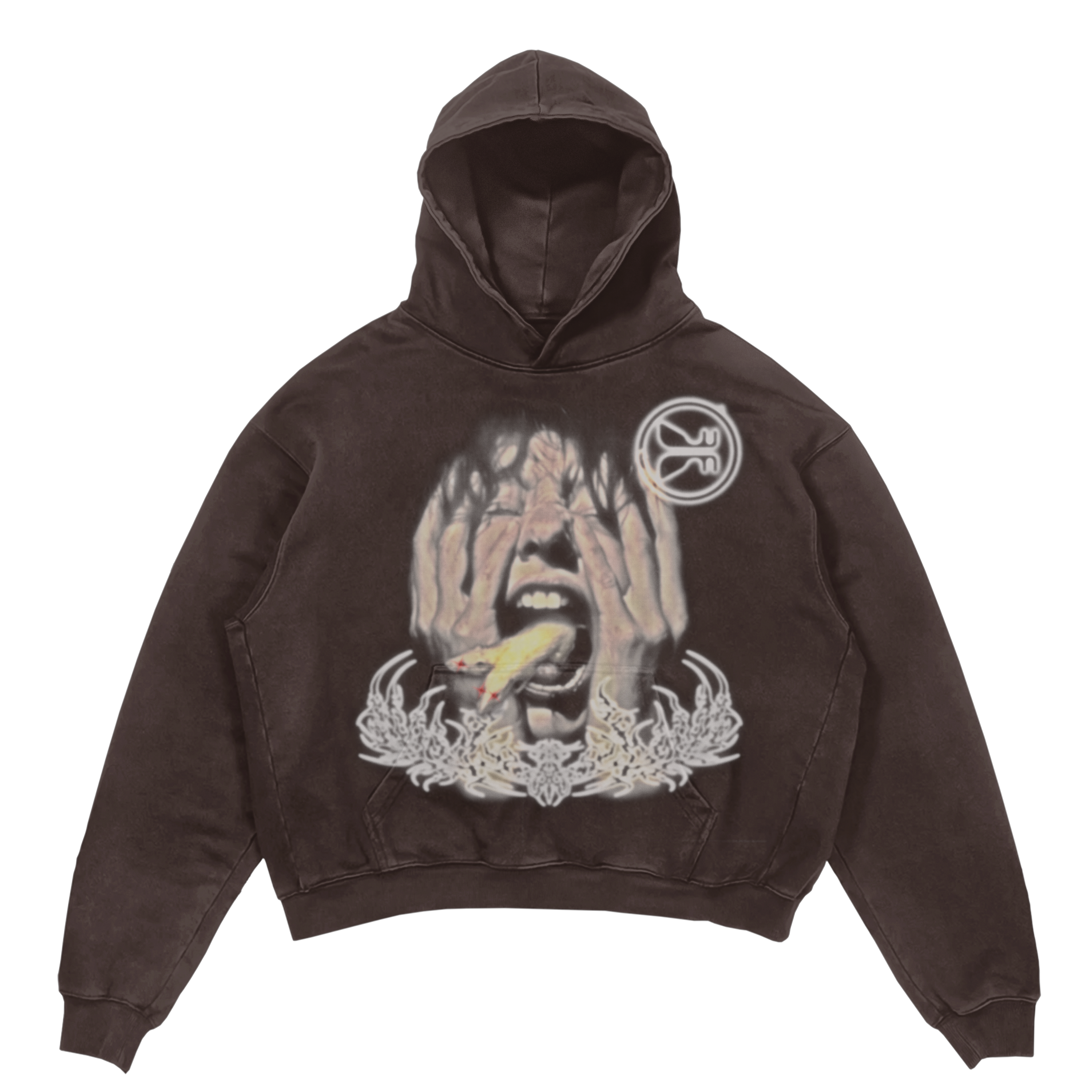 Mouse Trap Hoodie - Brown