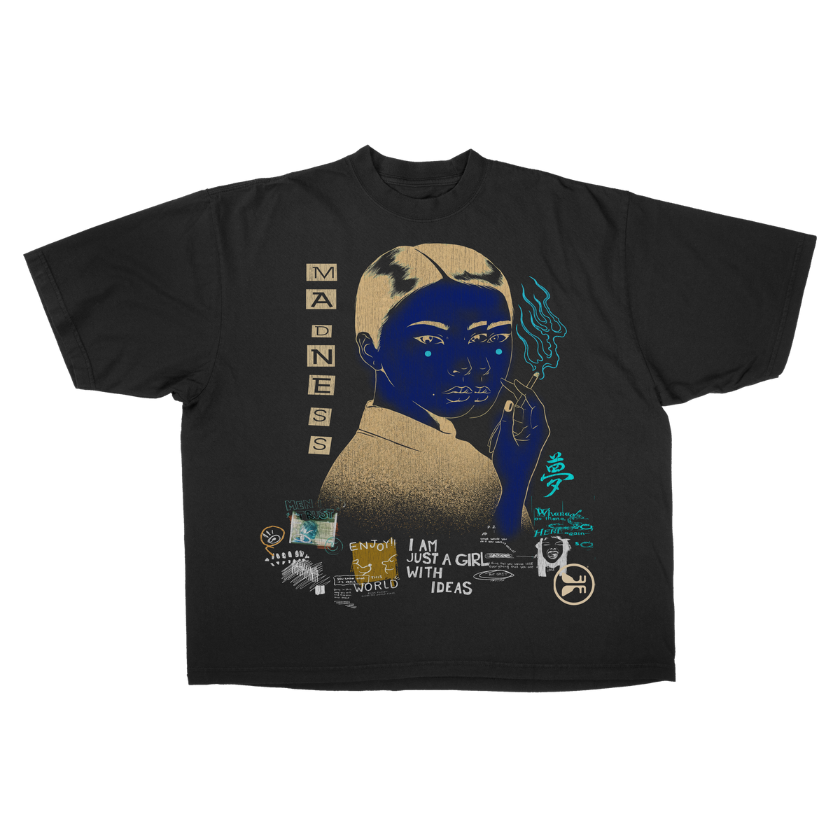 Muse Drop Tee - Black