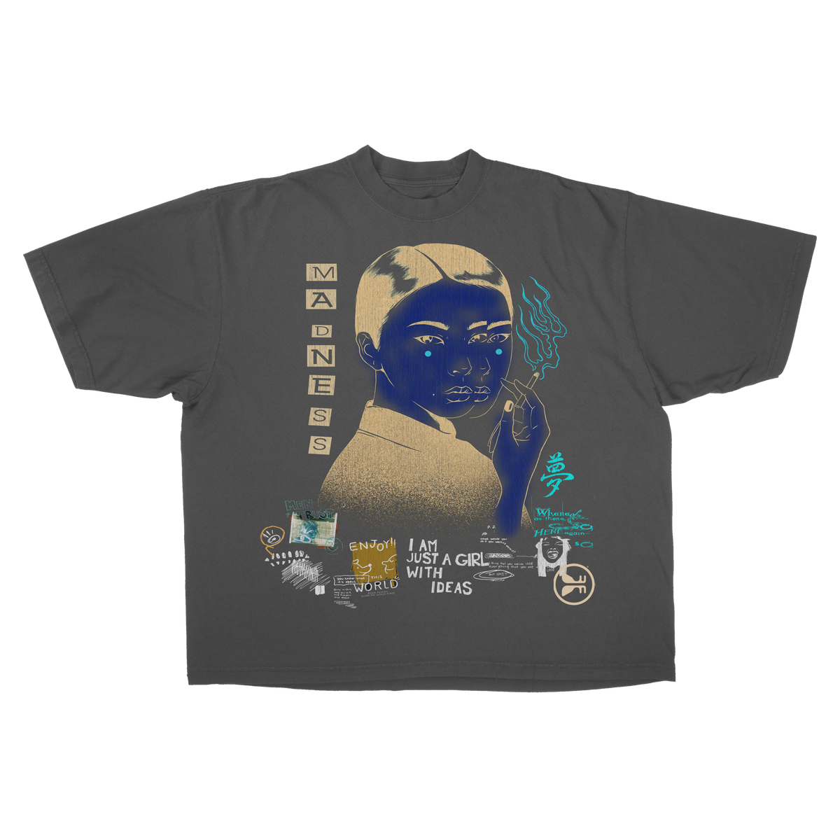 Muse Drop Tee - Grey