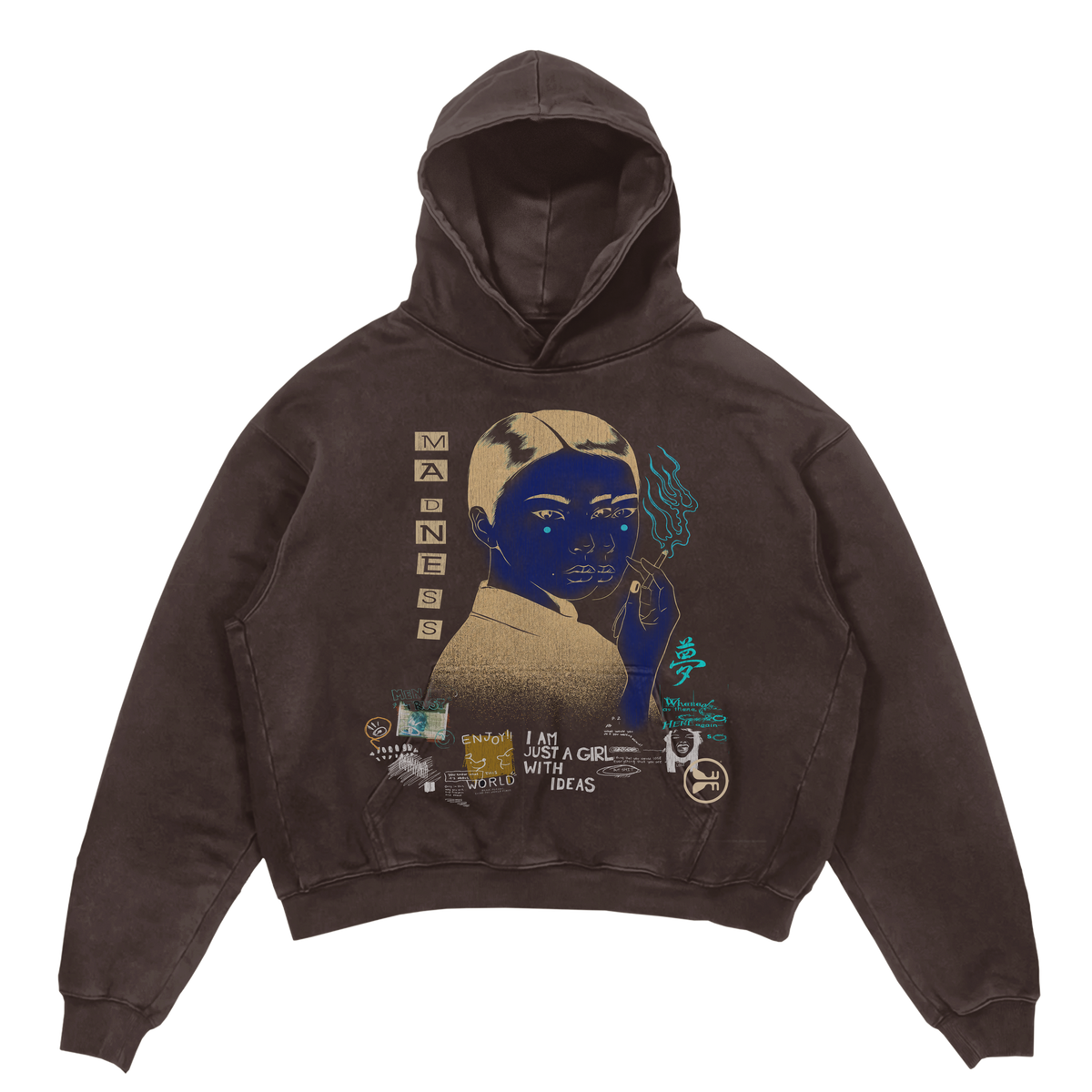 Muse Hoodie - Brown