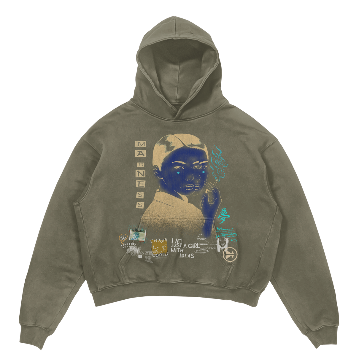 Muse Hoodie - Olive