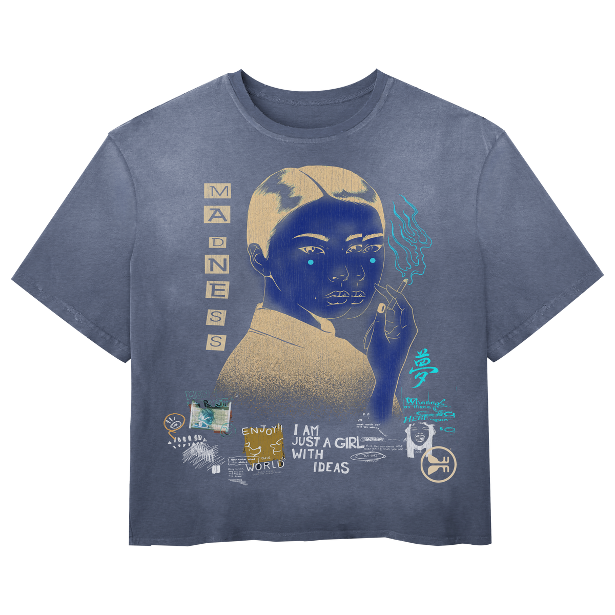 Muse Tee - Blue