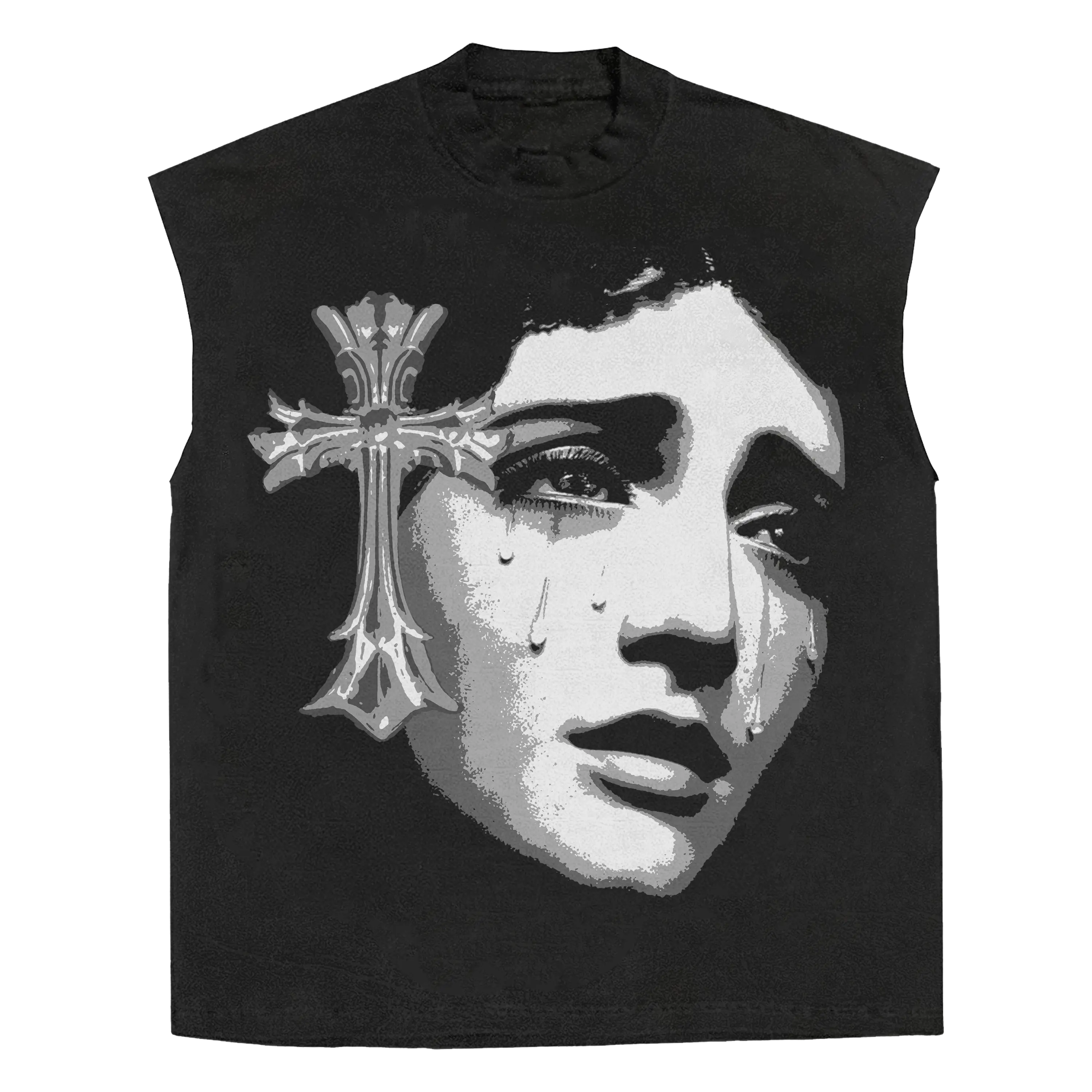 Prayers Sleeveless Tee (TikTok) WorksOfMadness