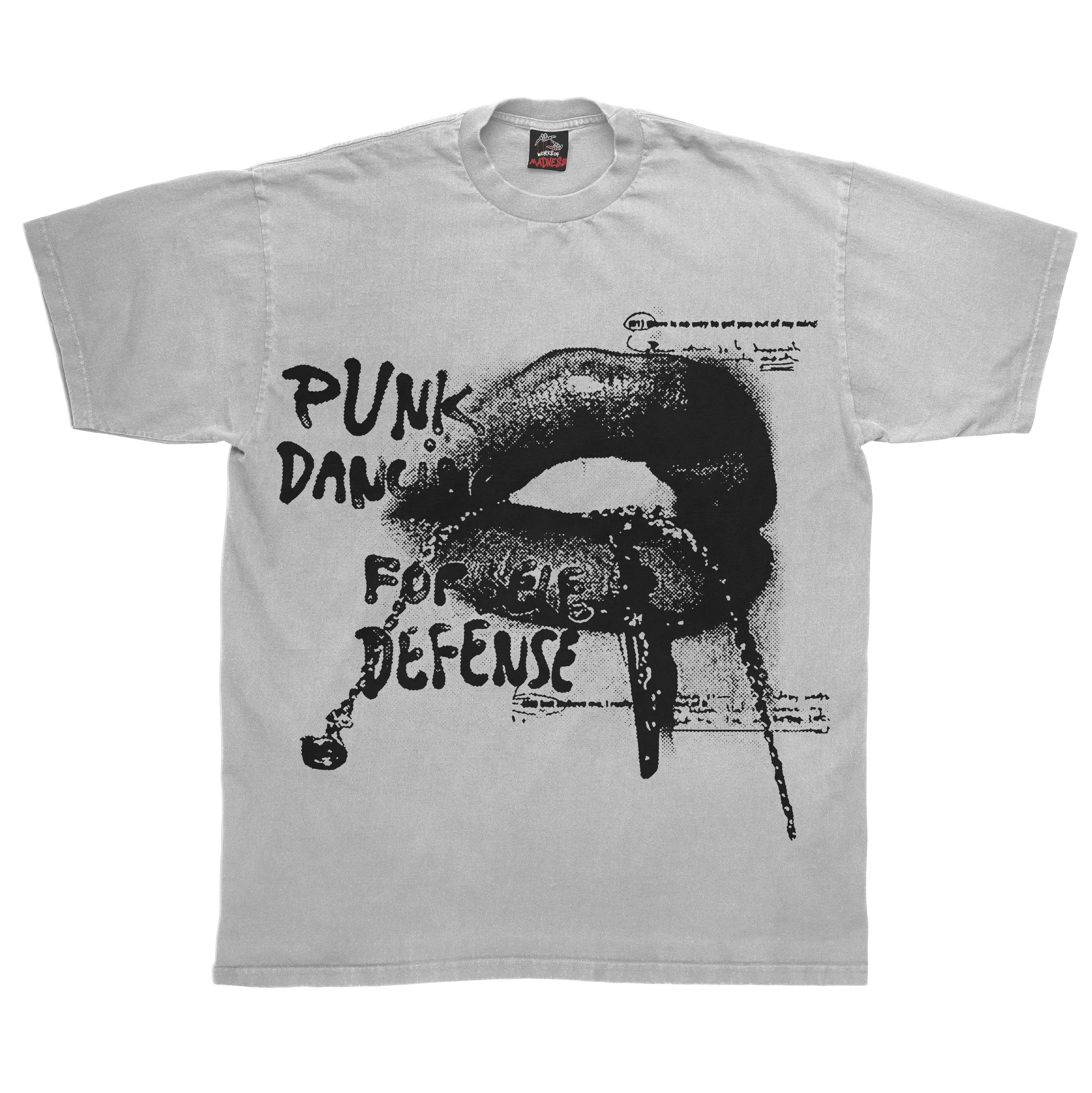 Punk Lips Tee WorksOfMadness