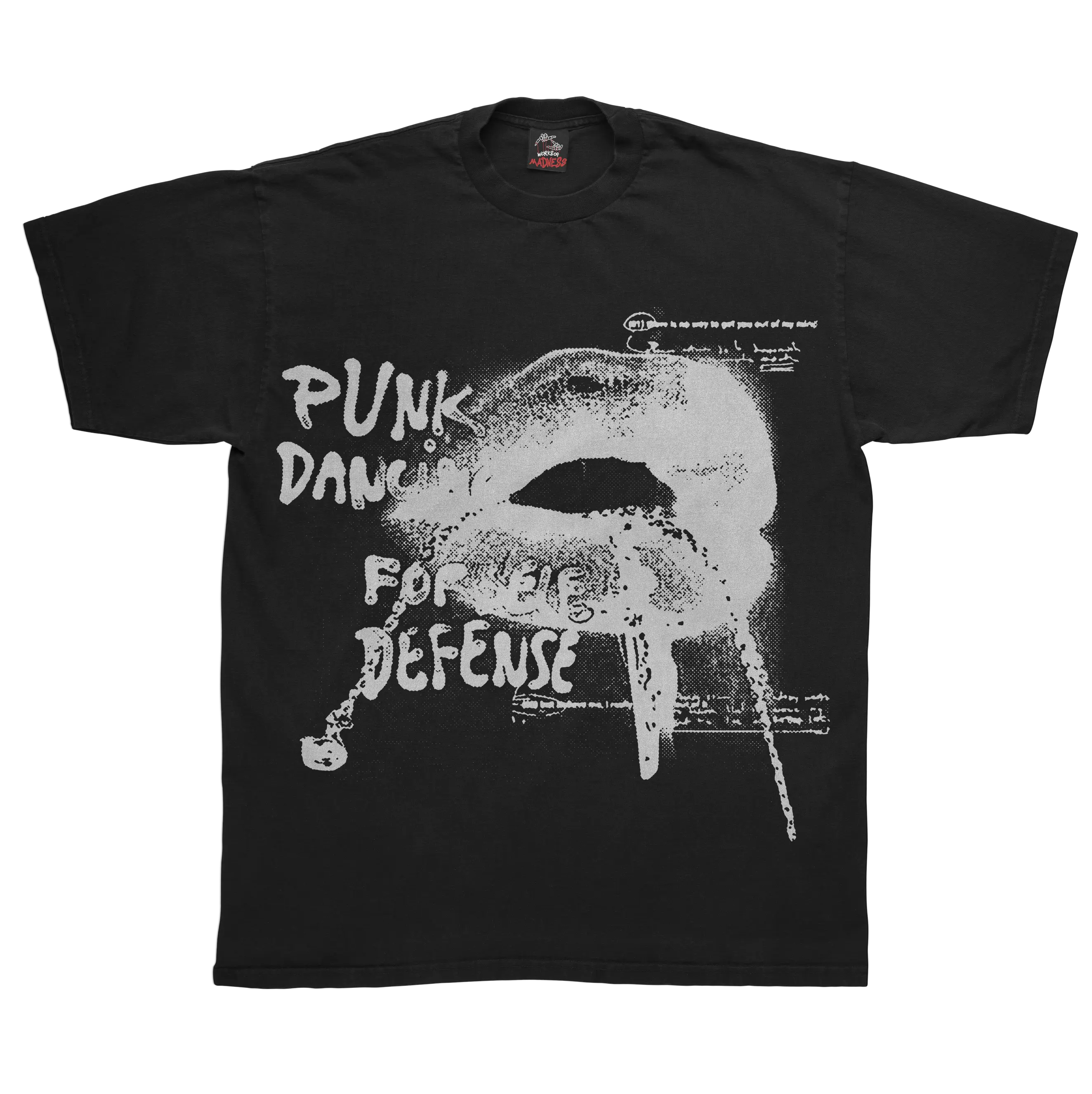 Punk Lips Tee WorksOfMadness