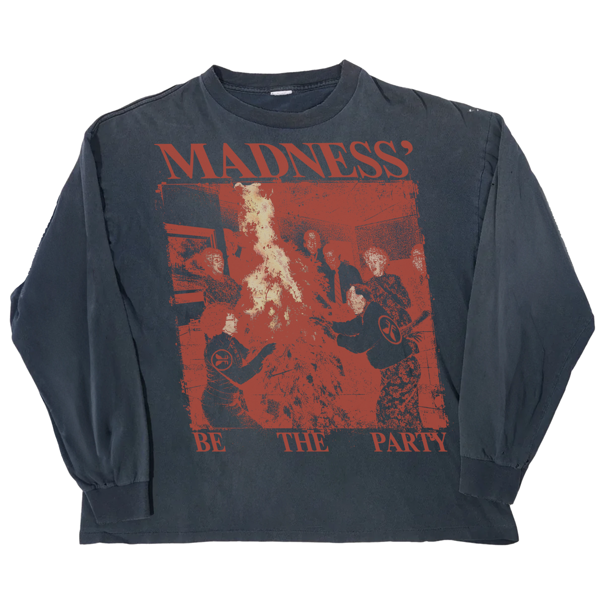 Pyro Party L/S Tee - Blue