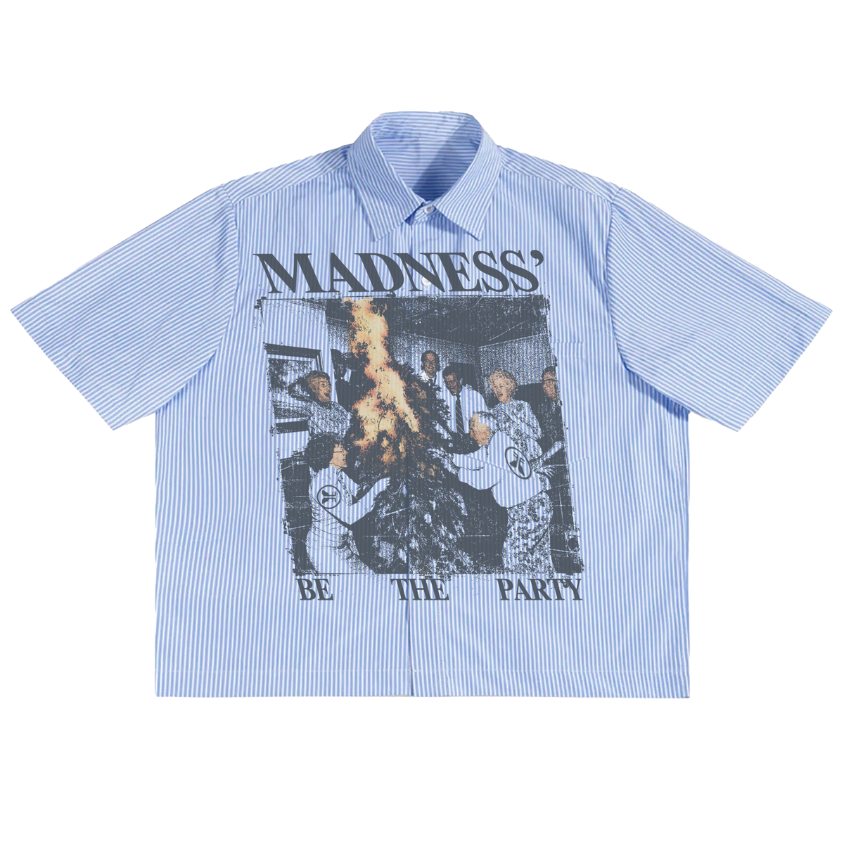 Pyro Party Boxy Button Up