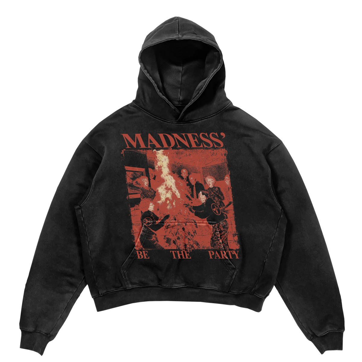 Pyro Party Hoodie - Black