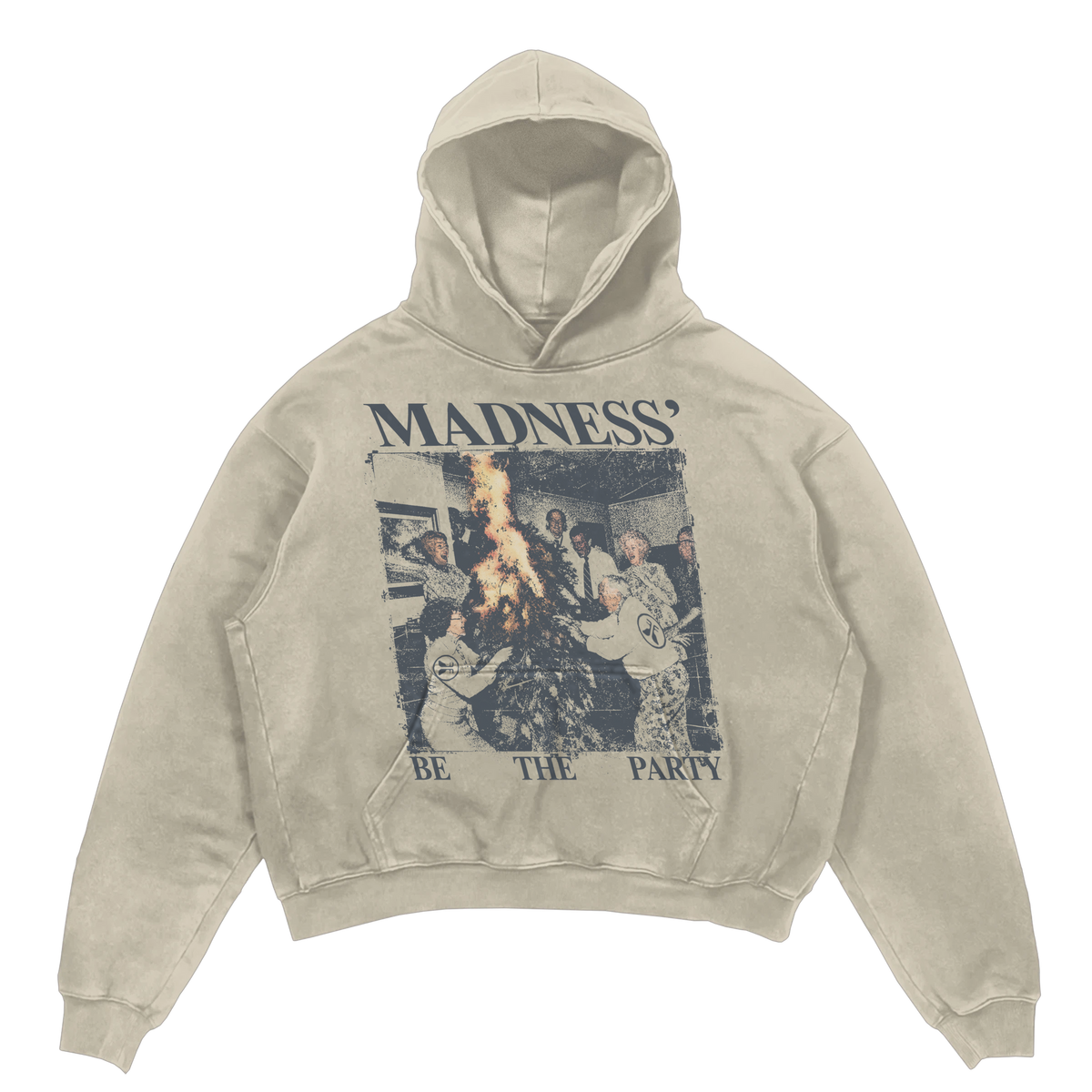 Pyro Party Hoodie - Sand