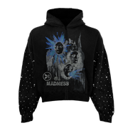 Sunstroke Rhinestone Zip Up