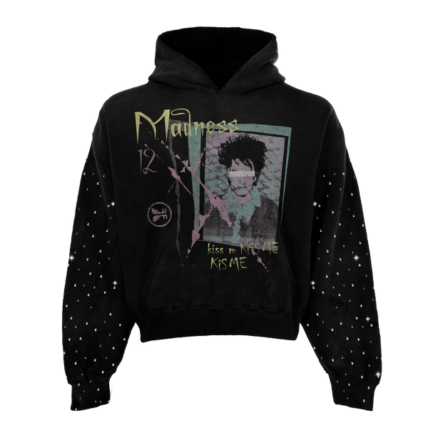 Kiss Me Rhinestone Hoodie