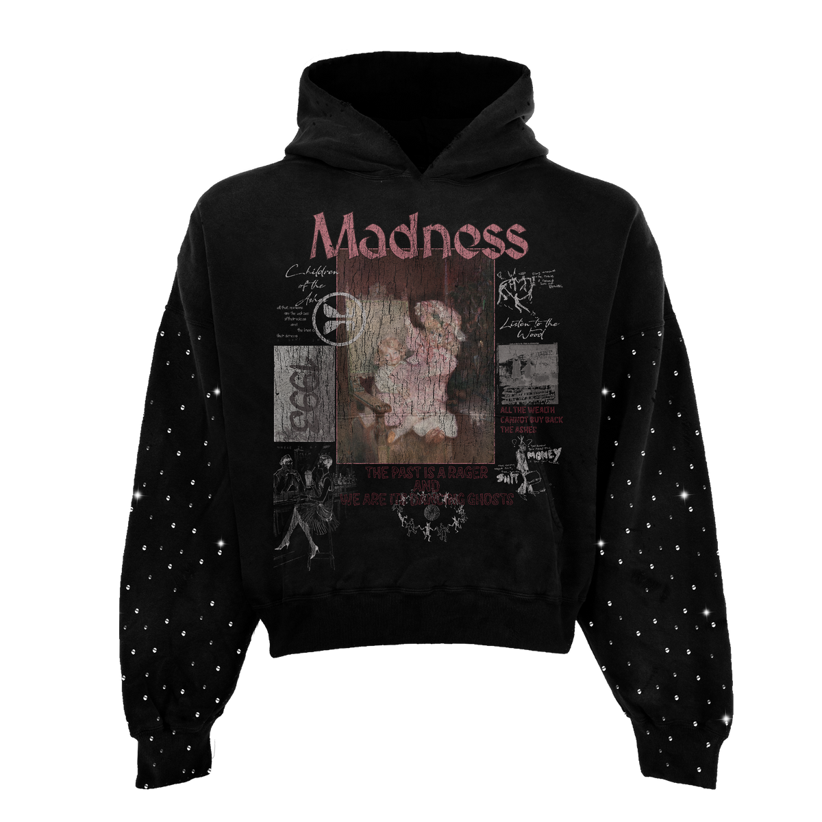 Ashes Rhinestone Hoodie