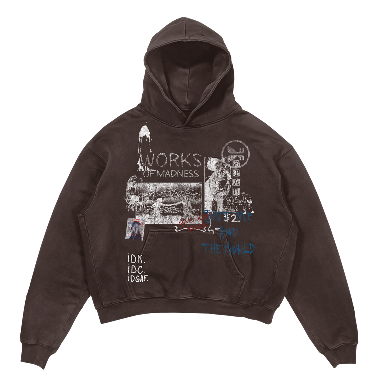 Saint & Sinners Hoodie - Brown