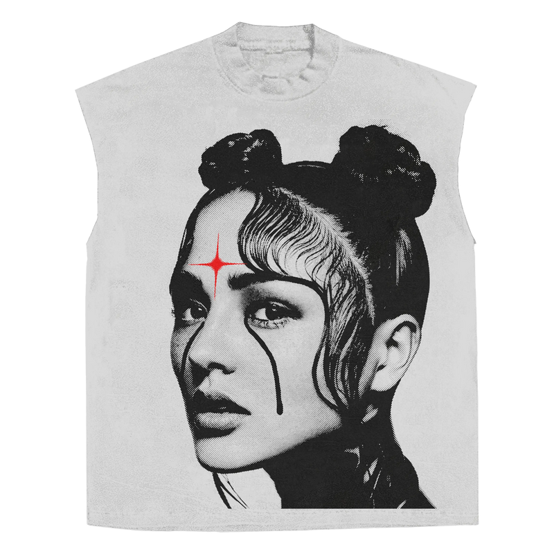 Spiritual Girl Sleeveless Tee WorksOfMadness