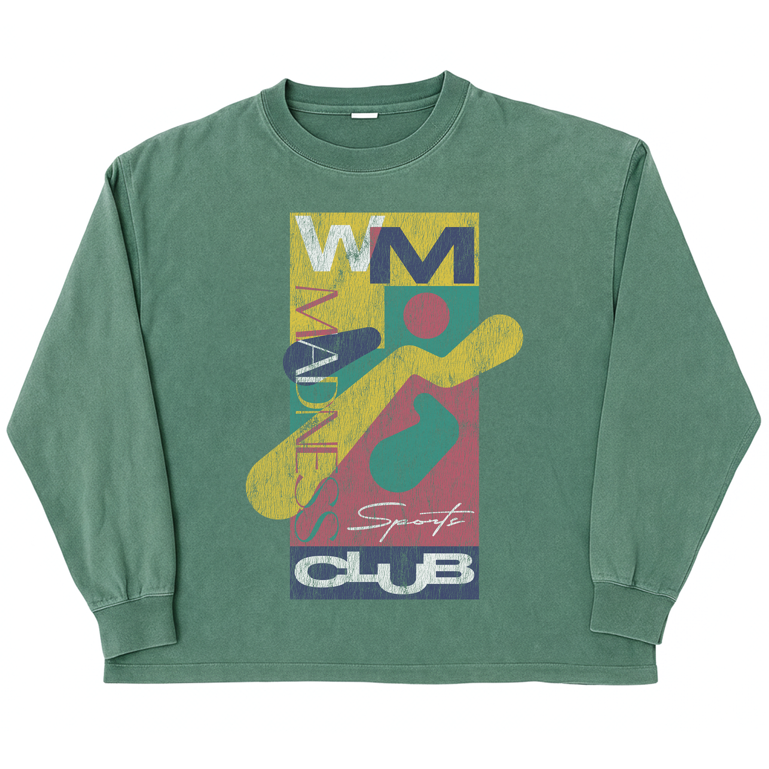Sports Club L/S Tee - Green