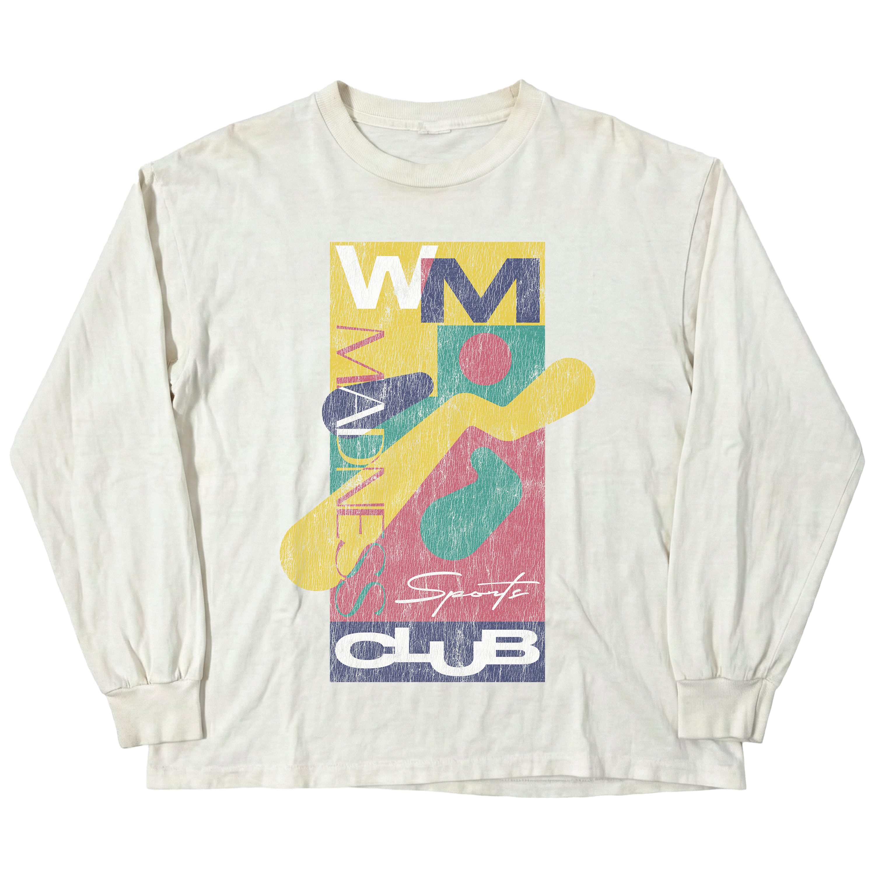 Sports Club L/S Tee - White