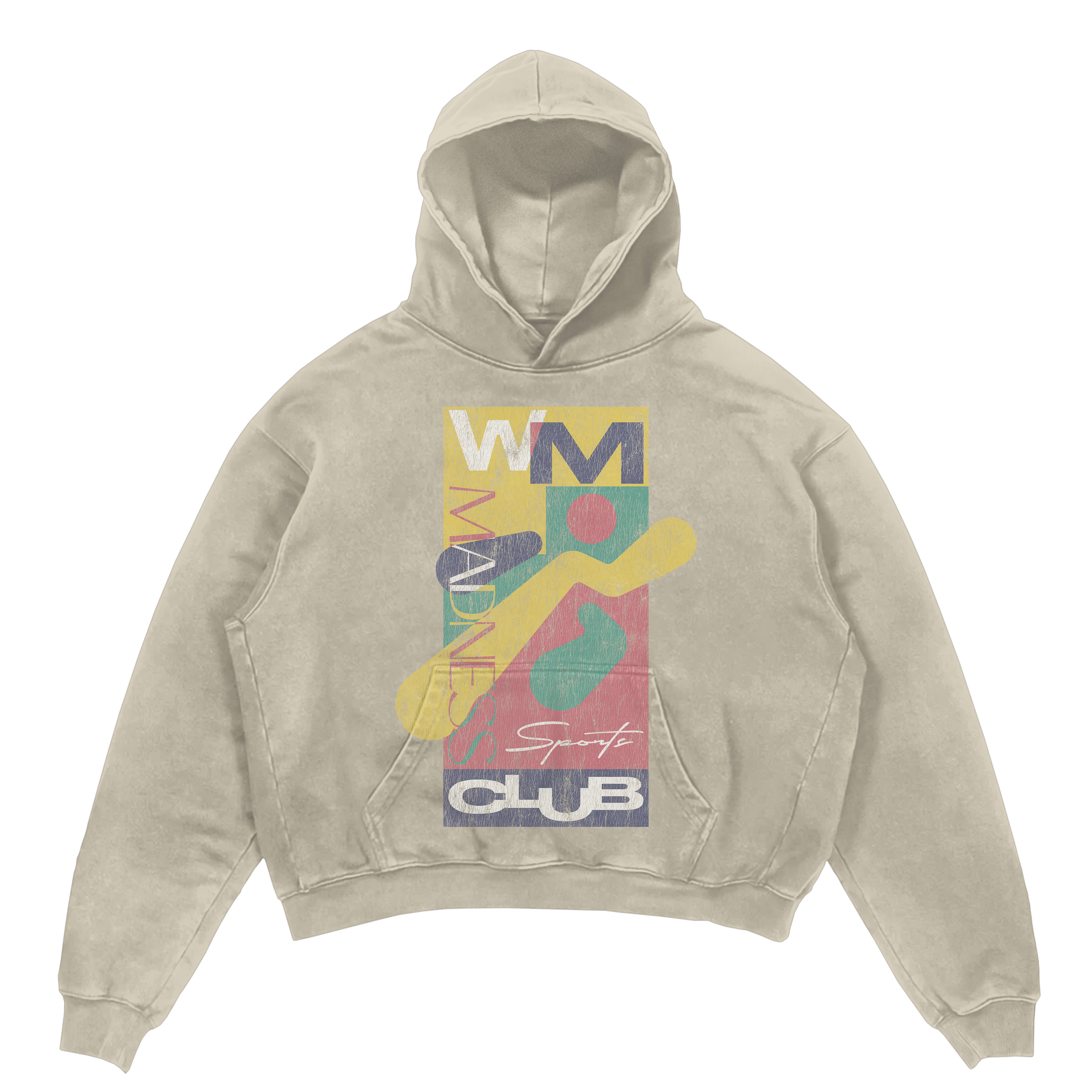 Sports Club Hoodie - Sand