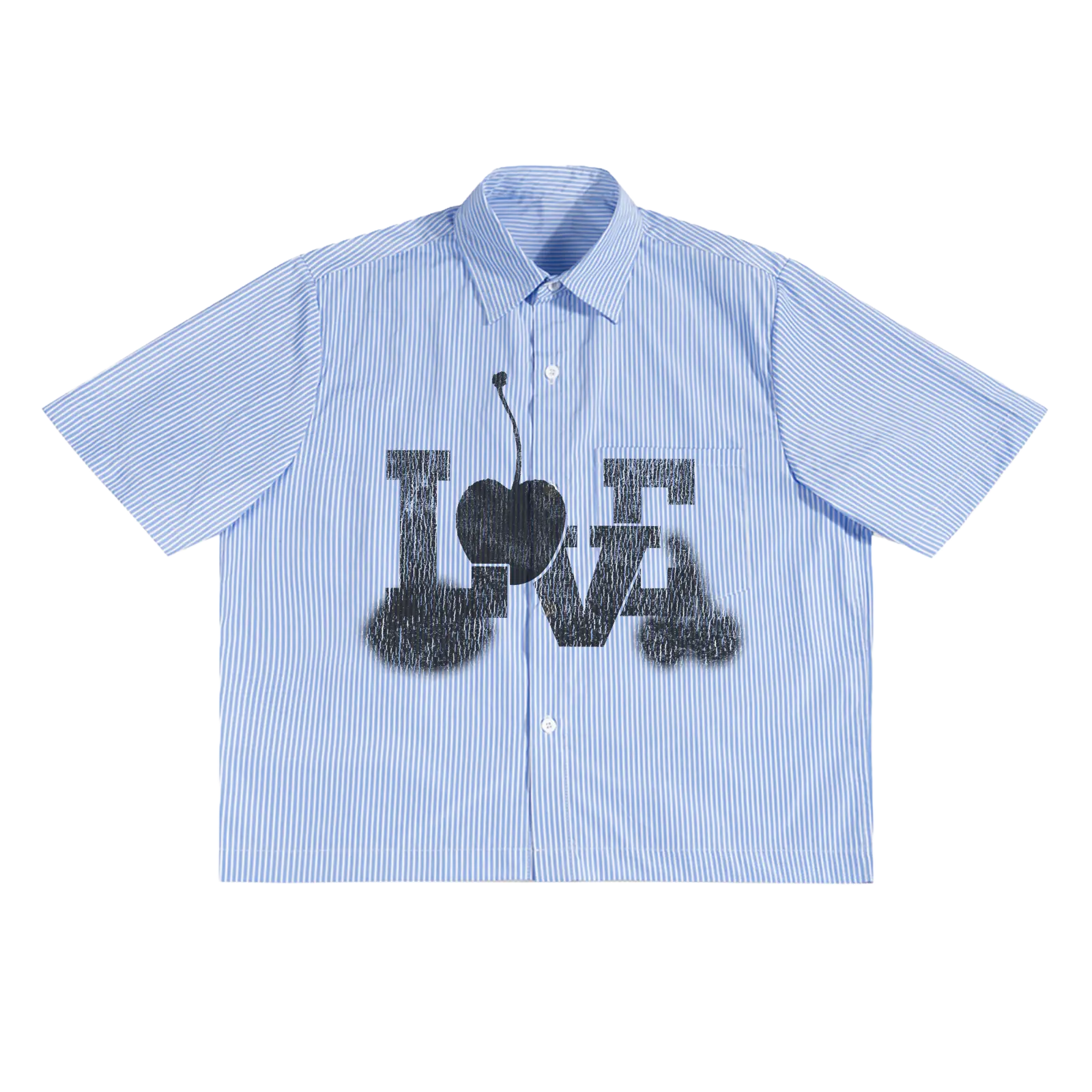 Static Love Boxy Button Up