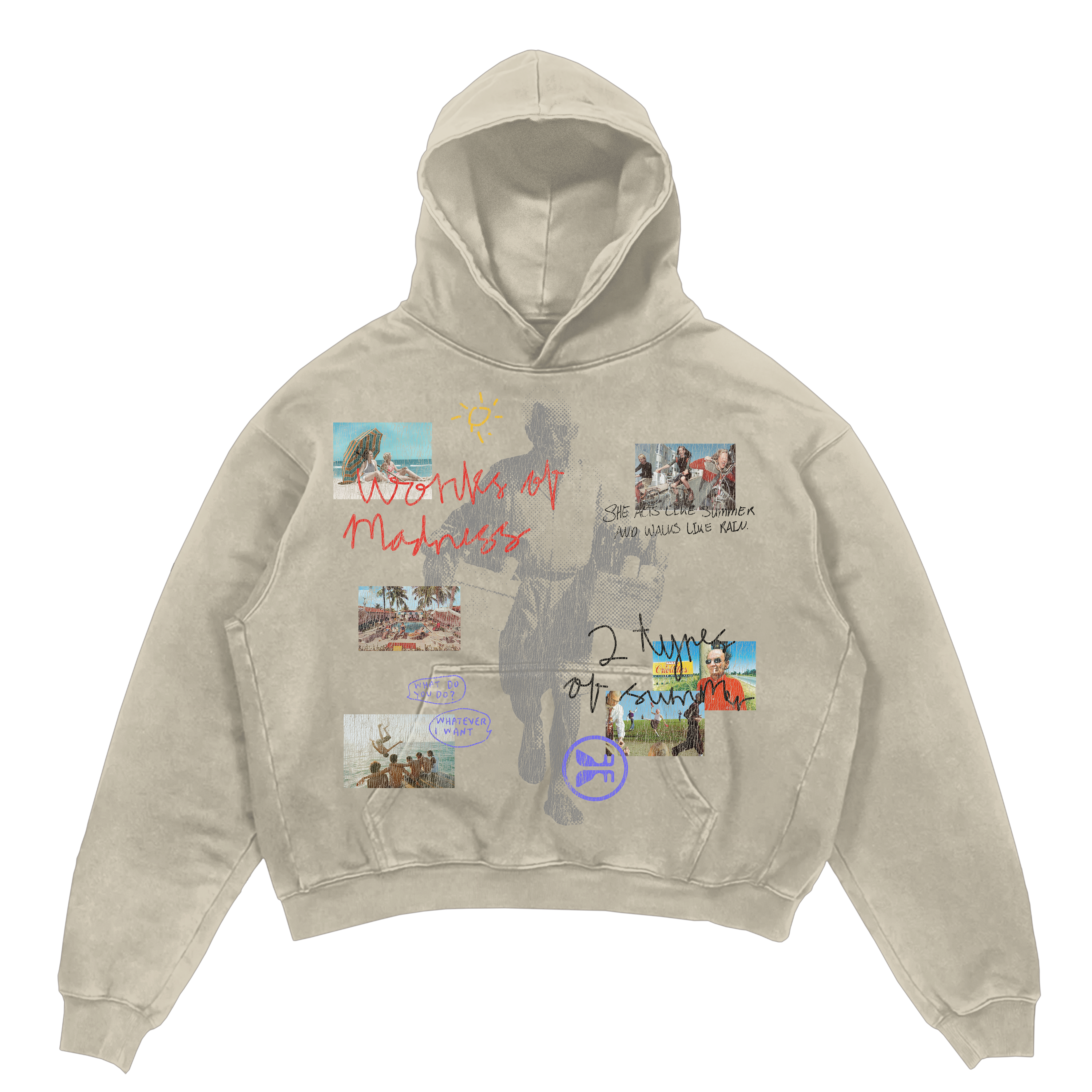 Summer Rain Hoodie - Sand