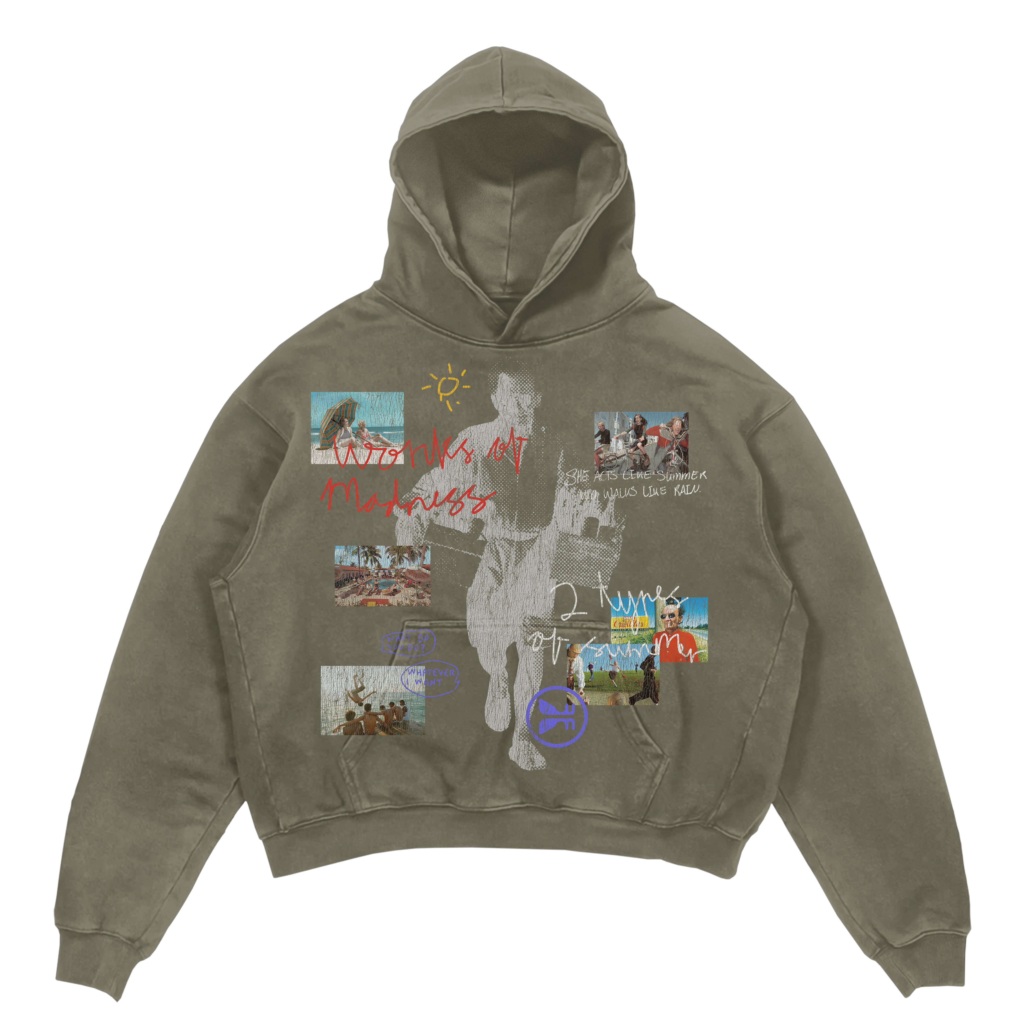 Summer Rain Hoodie - Olive