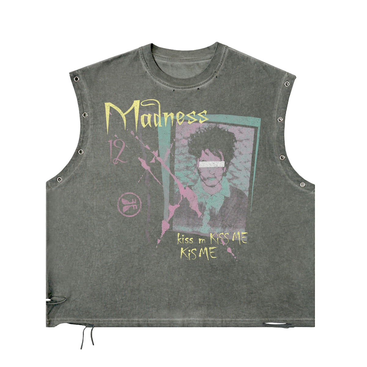 Kiss Me Utility Cut Tee