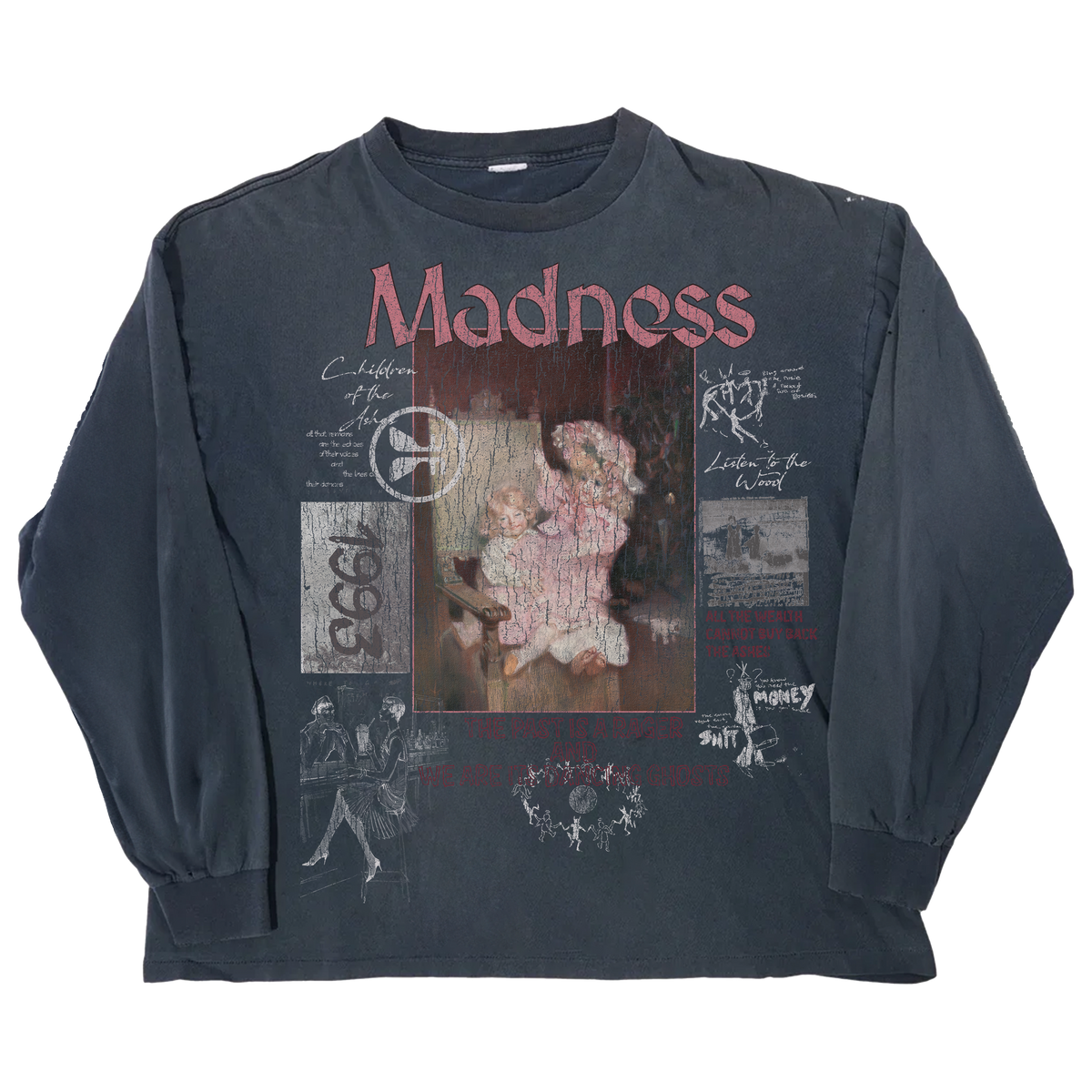 Ashes L/S Tee - Blue