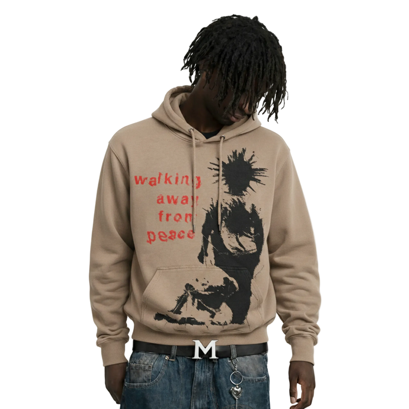 Walking away from peace Hoodie