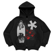 Red Handed Zip Up
