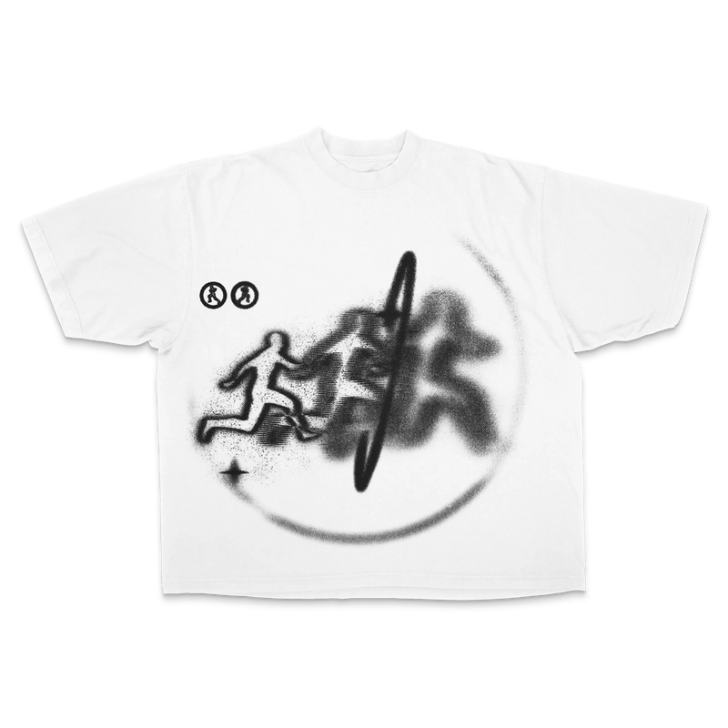 Warp Drop Shoulder Tee (TikTok) WorksOfMadness