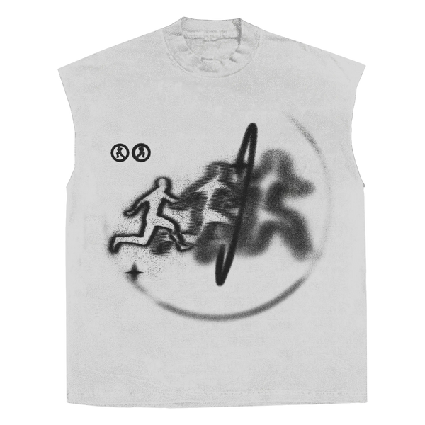 Warp Sleeveless Tee (TikTok) WorksOfMadness