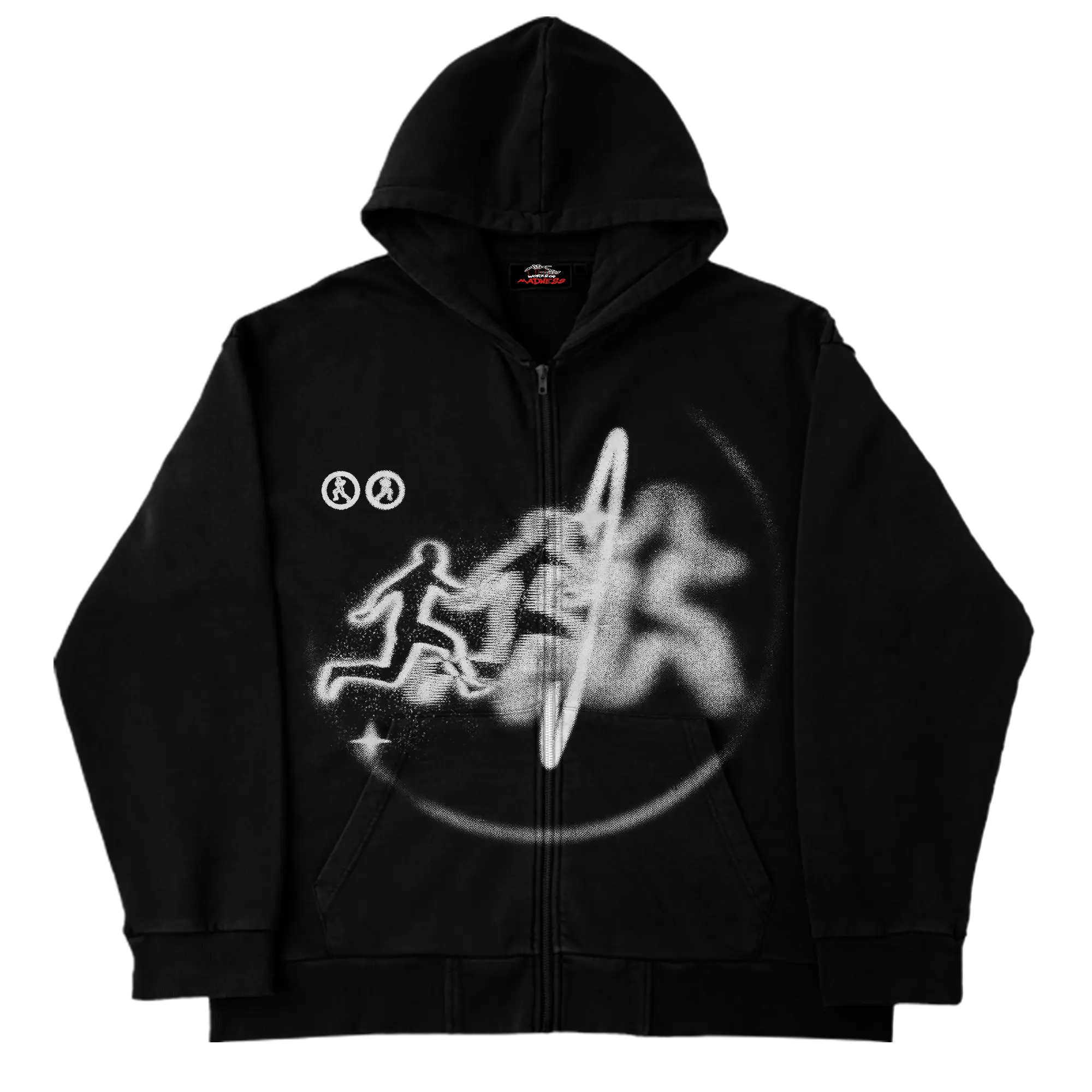 Warp Zip Up WorksOfMadness