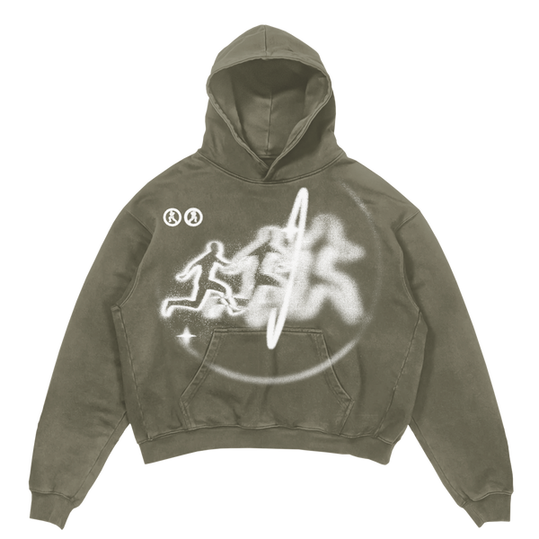 Warp Hoodie - Olive