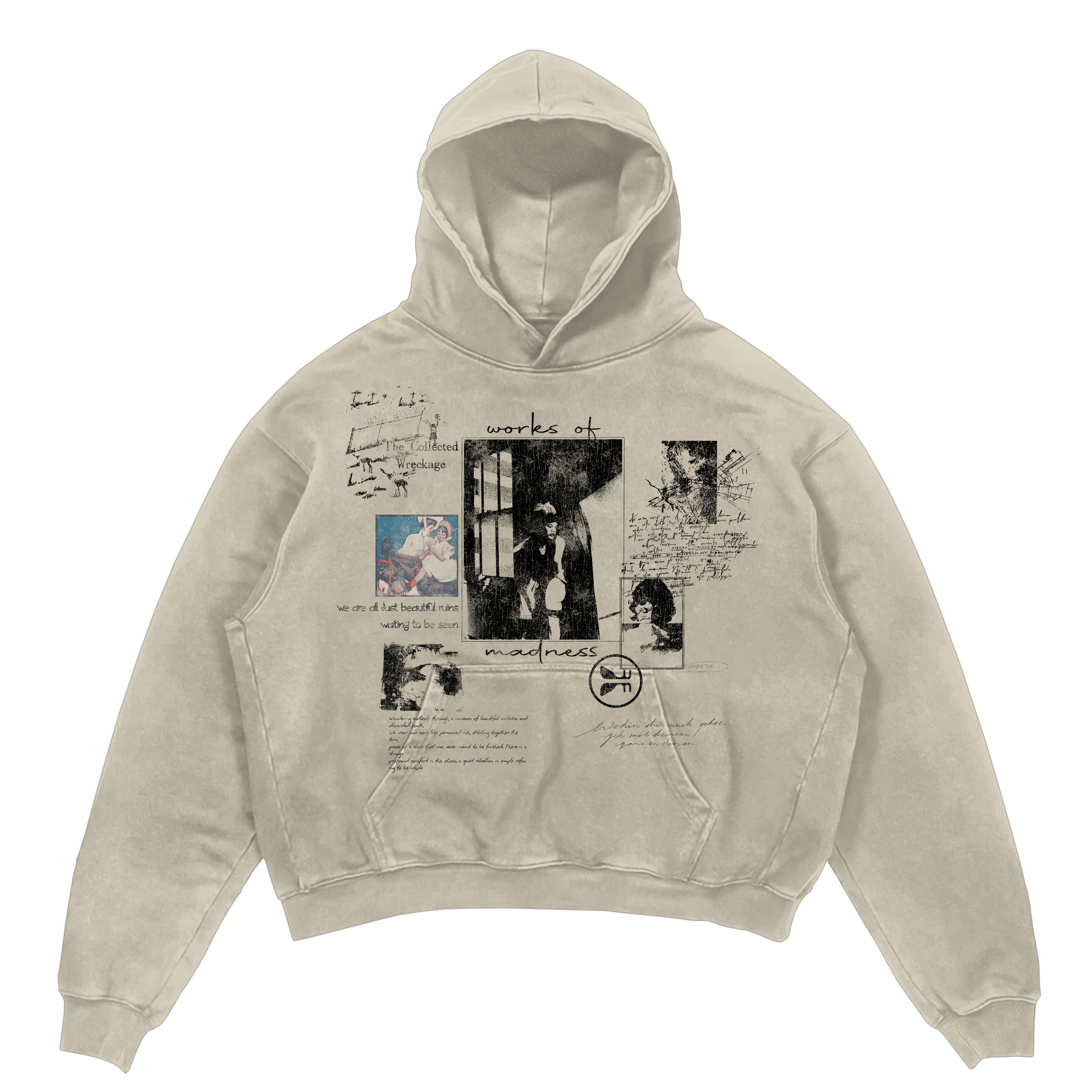 Ruin Hoodie - Sand