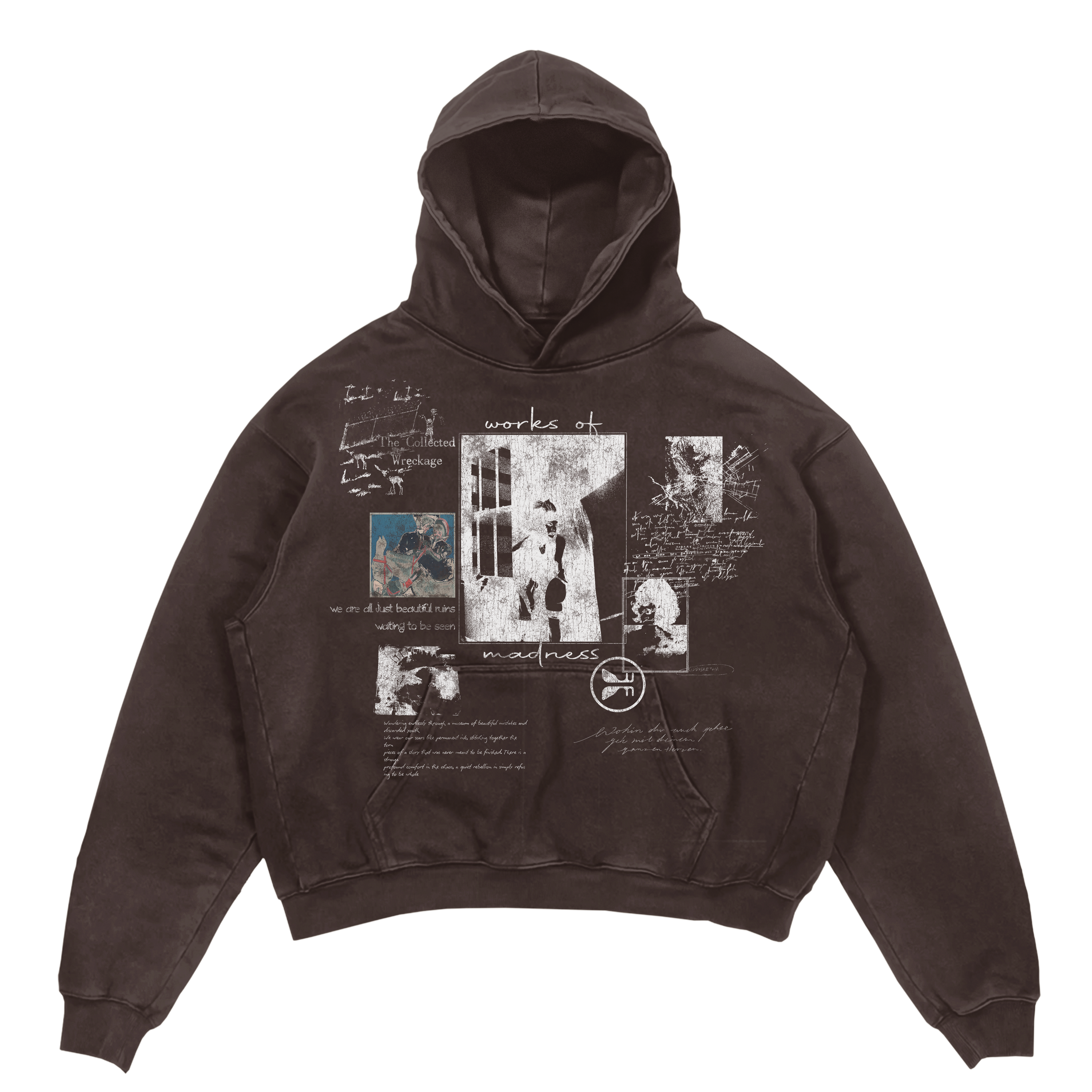 Ruin Hoodie - Brown