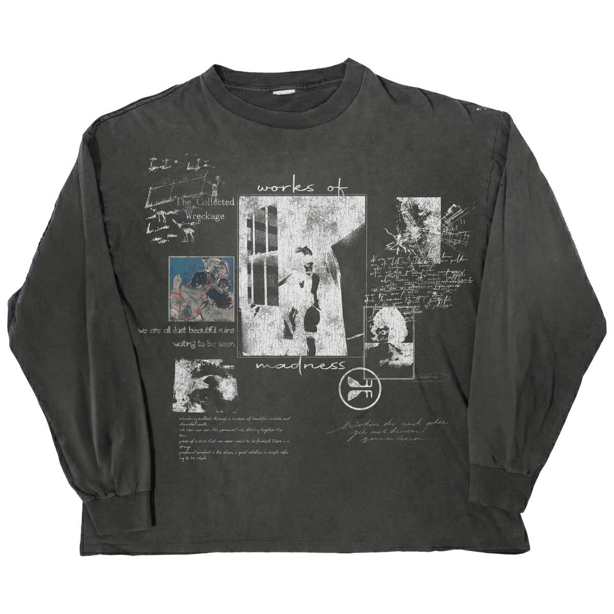 Ruin L/S Tee - Black