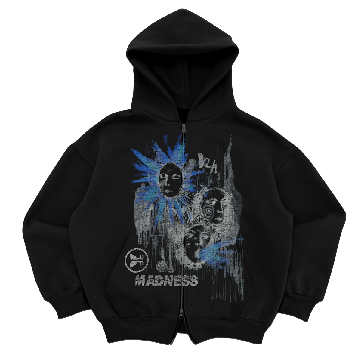 Sunstroke Zip Up - Black
