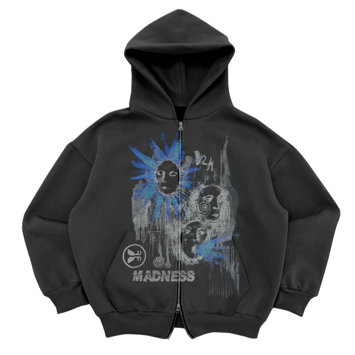 Sunstroke Zip Up - Grey