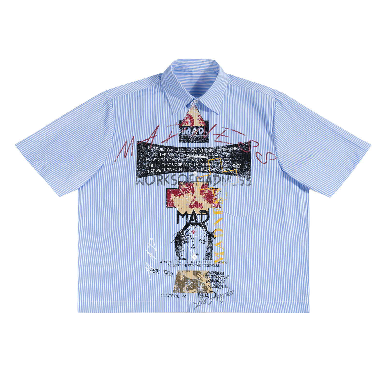 Mad Anthem Boxy Button Up