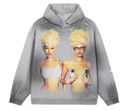 Blondes Faded Distress Hoodie