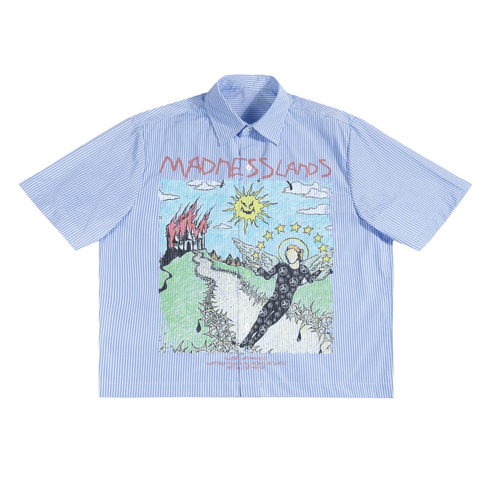 Mad Lands Boxy Button Up
